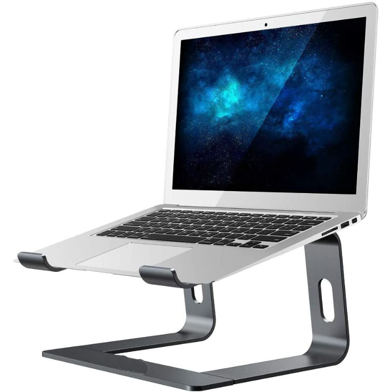 Suport Laptop Profesional din Aluminiu, Compatibil cu Laptopuri de la 10 la 15,6 Inch