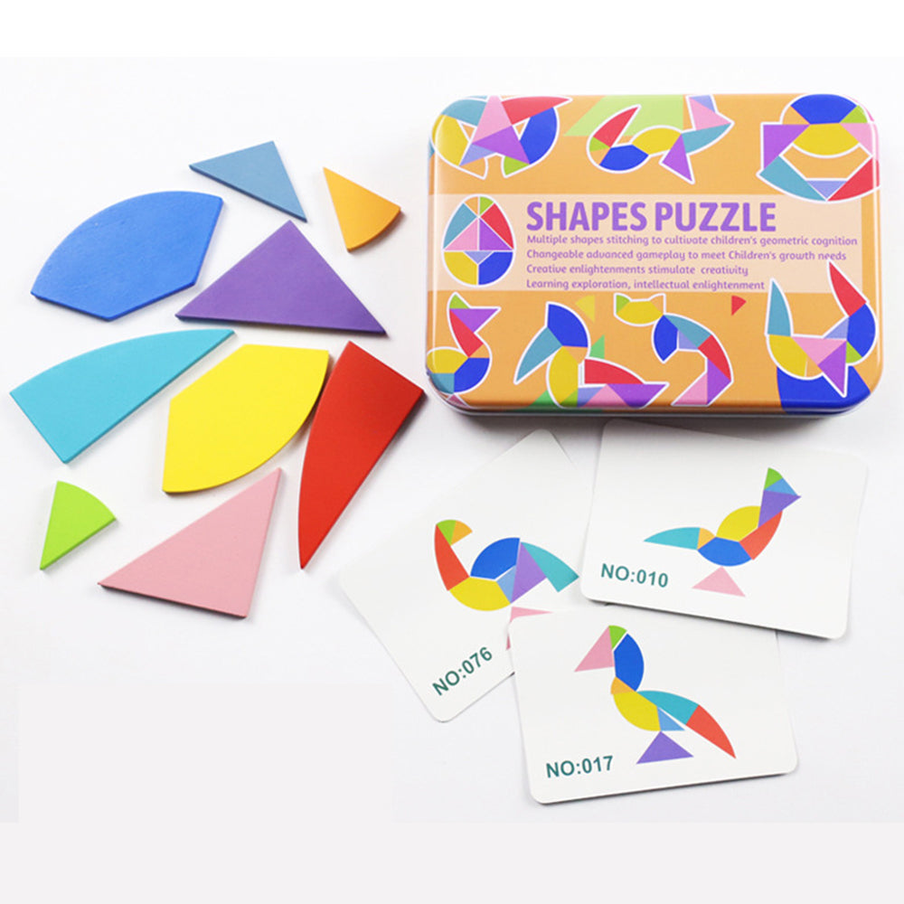 ShapePuzzle - Puzzle din lemn pentru dexteritate
